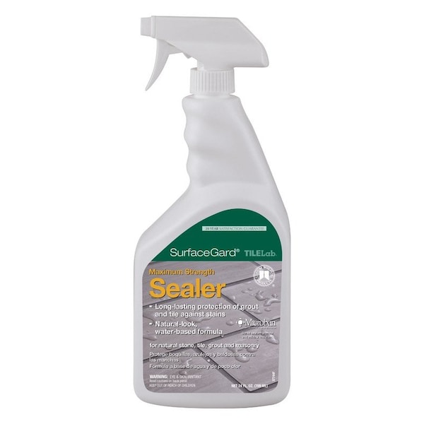 Custom Building Products SurfaceGard Commercial and Residential Penetrating Grout and Tile Sealer 24 TLSGS24Z - main